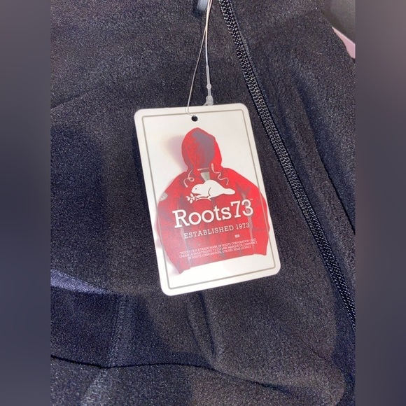 WOMEN'S WILLOWBEACH ROOTS73 black micro fleece VEST size medium NWT - Picture 6 of 11